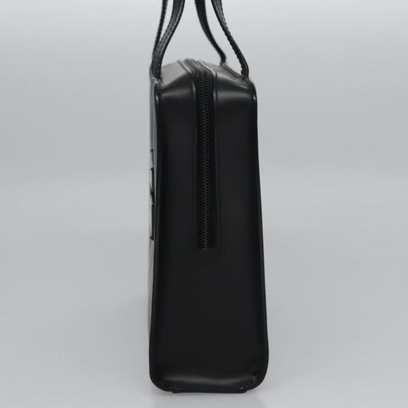 GUCCI Hand Bag Leather Black Auth BA756 - Picture 4 of 16